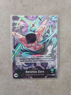 Roronoa Zoro Playmat Card English
