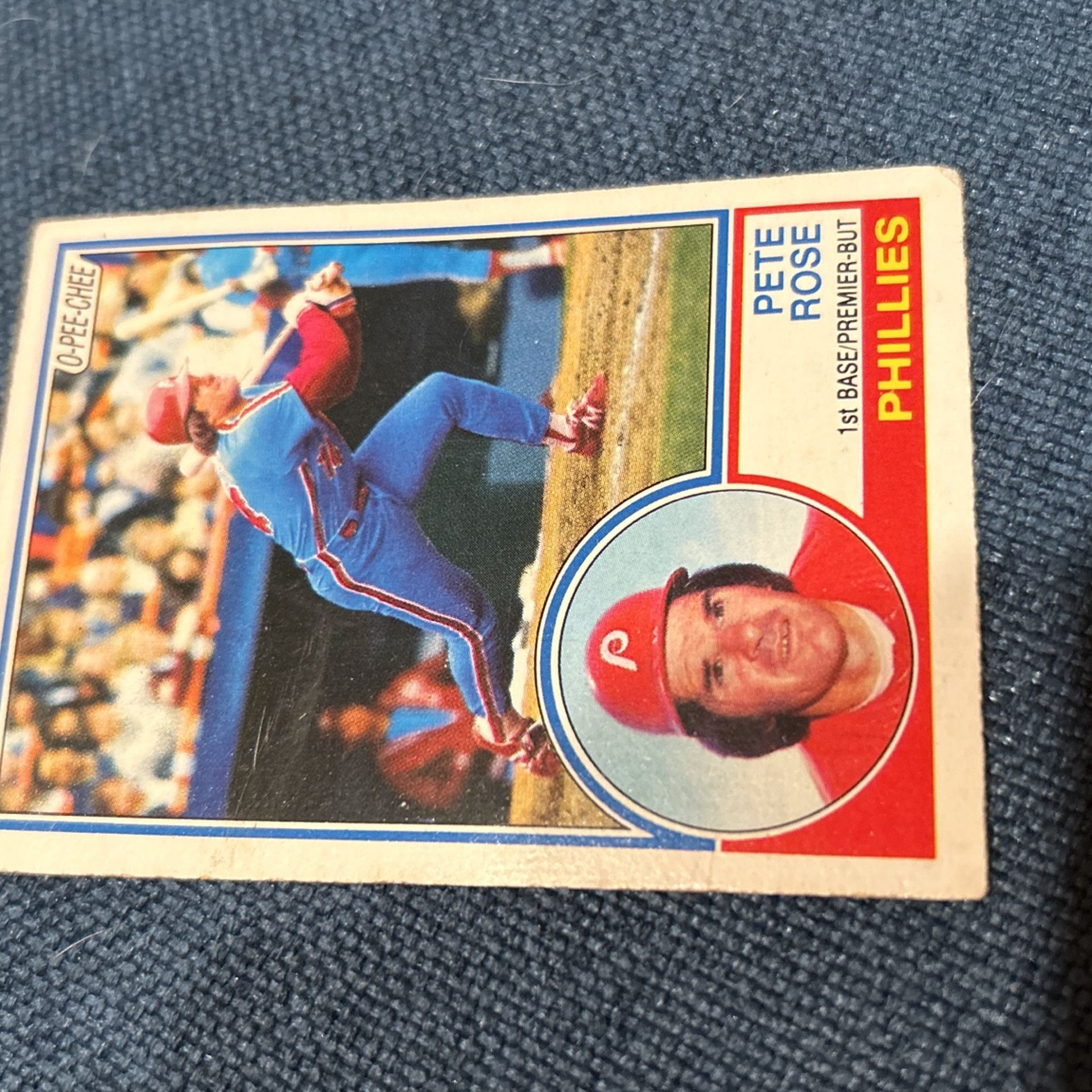 1983 Pete Rose O-Pee-Chee Baseball Card