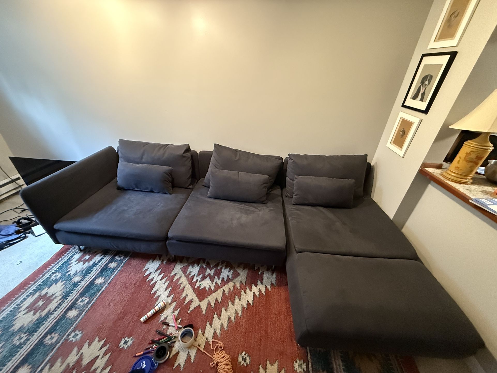 Sectional couch IKEA soderhamn
