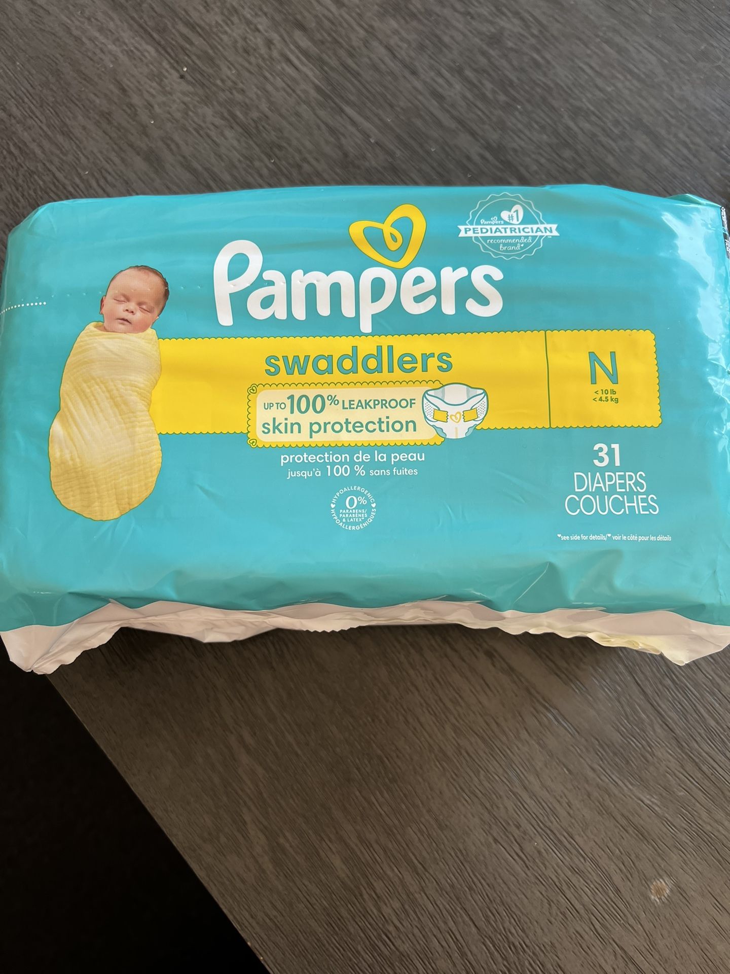 Pampers Swaddlers Newborn Size Diapers - Free