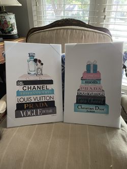 Fabulous High Fashion Wood Art By Artist Amanda Greenwood (signed)