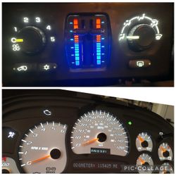 Chevy cluster led conversion