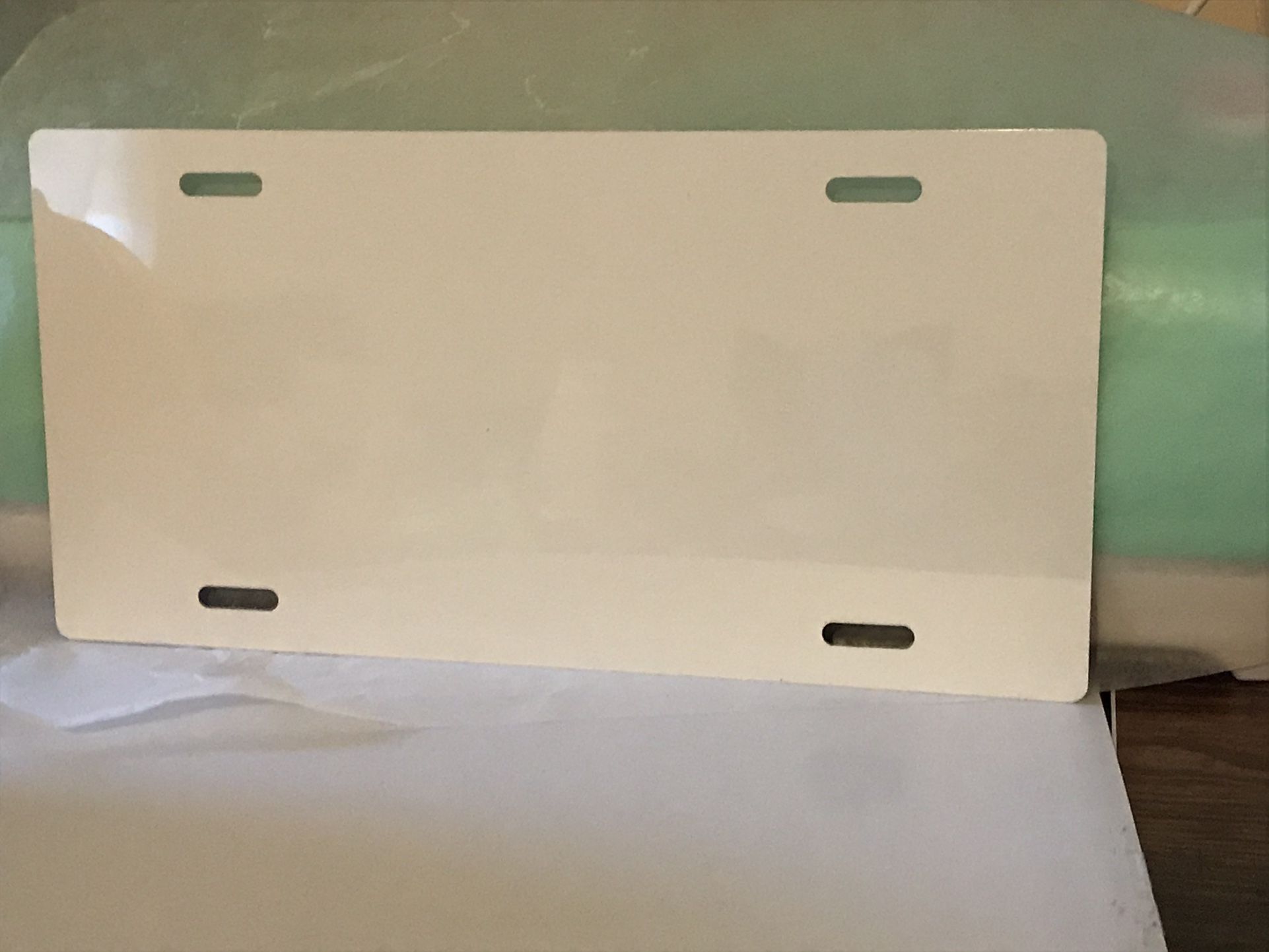 Blank Sublimation/vinyl License Plates (3)