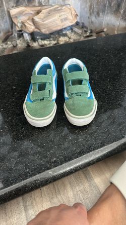 Green And Blue Vans 2y