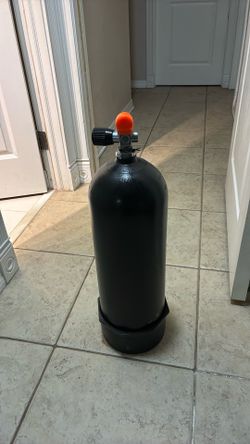 60 cc aluminum scuba tank