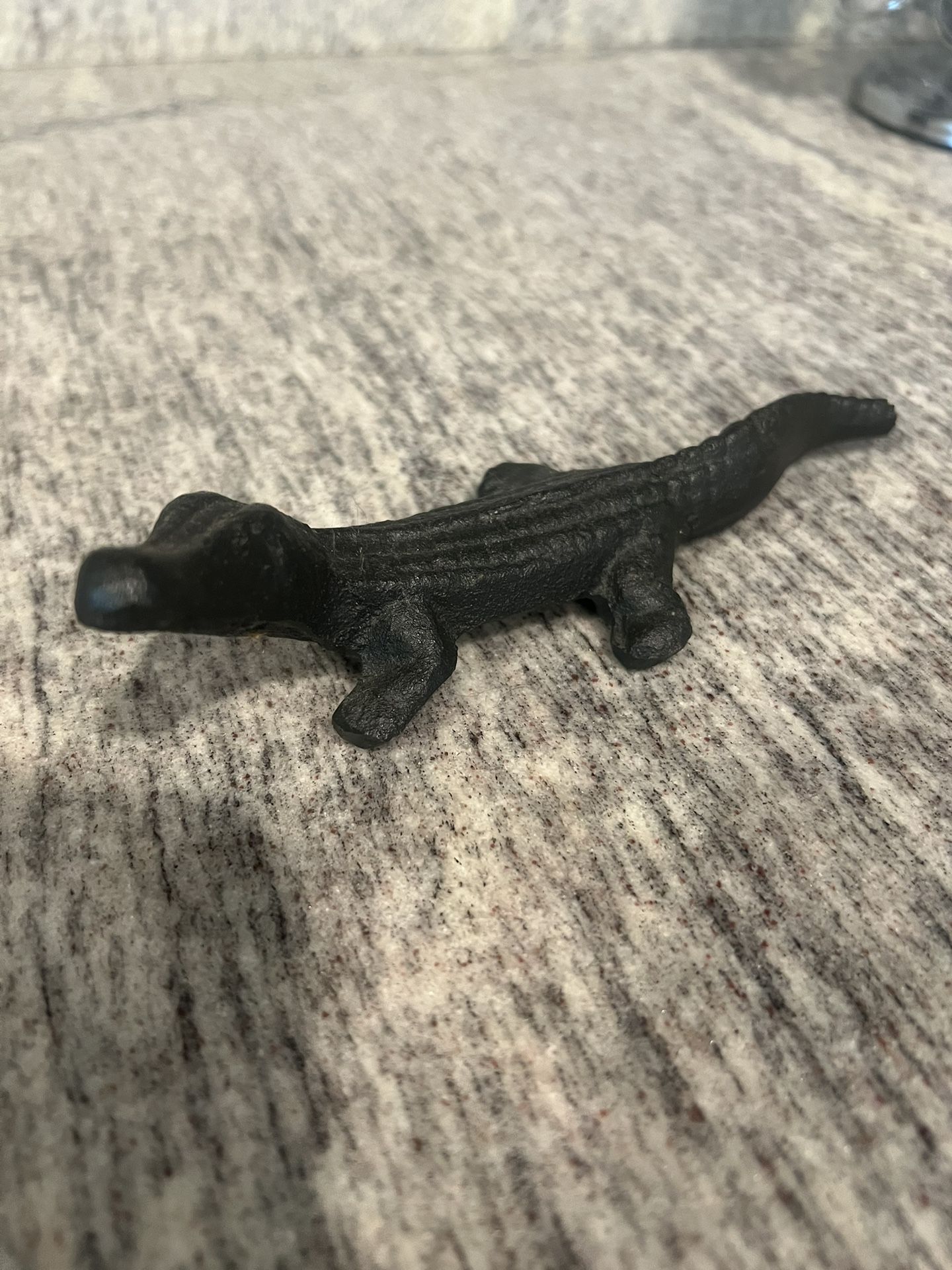 Vintage Cast Iron Alligator