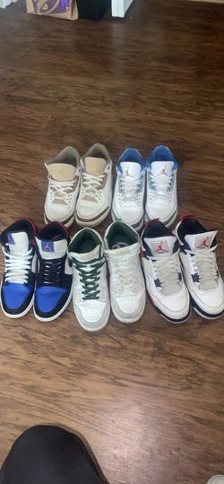 Jordan 1s, Jordan 3s, Jordan 4s - NEED GONE TODAY Size M10.5