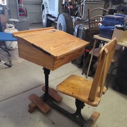  old school desk