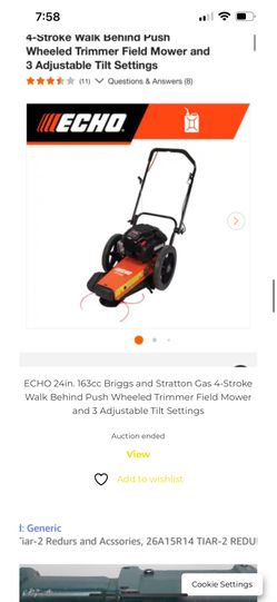 Four Stroke Wheel  Trimmer 