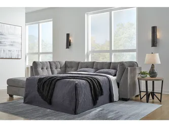 Grey Ashley Sectional Sleeper Sofa