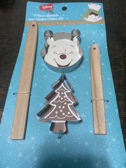 set de 4 piezas de cortadores de galletas 