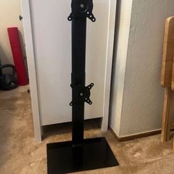 Dual Monitor Stand | Free-Standing Vertical Stack Screen