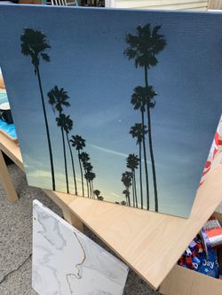 Palm Tree Canvas 