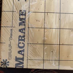 Macrame boho Craft Mat Frame 