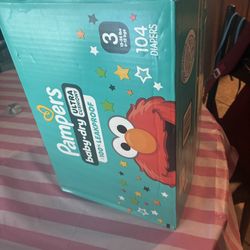 Pampers brand Diapers Size 4