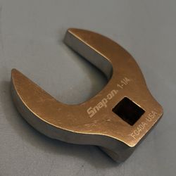 Snap-on Tools 3/8" Drive SAE 1-1/4" Open-End Crowfoot Wrench