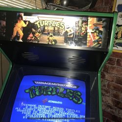 Ninja Turtles 4 Player Original Arcade 