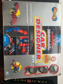 Zoob Mobile Car Designer Kit 76 Pieces