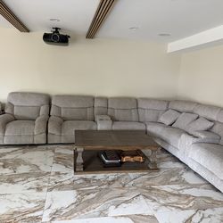 Sofa and coffee table