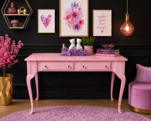 Lovely Vintage Pink Desk