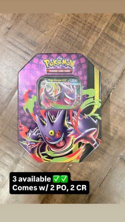 2026 Pokémon Mega Gengar Mega Moonlit Tin