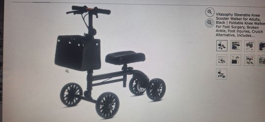 🚨 Like NEW VITASOPHY KNEE SCOOTER / KNEE WALKER – $35!* 🚨
