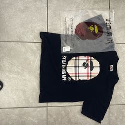 Bape Shirt Size Small But Fits Like Xs 