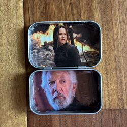 handmade hunger games tin
