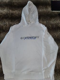 Givenchy Paris Logo Hoodie White
