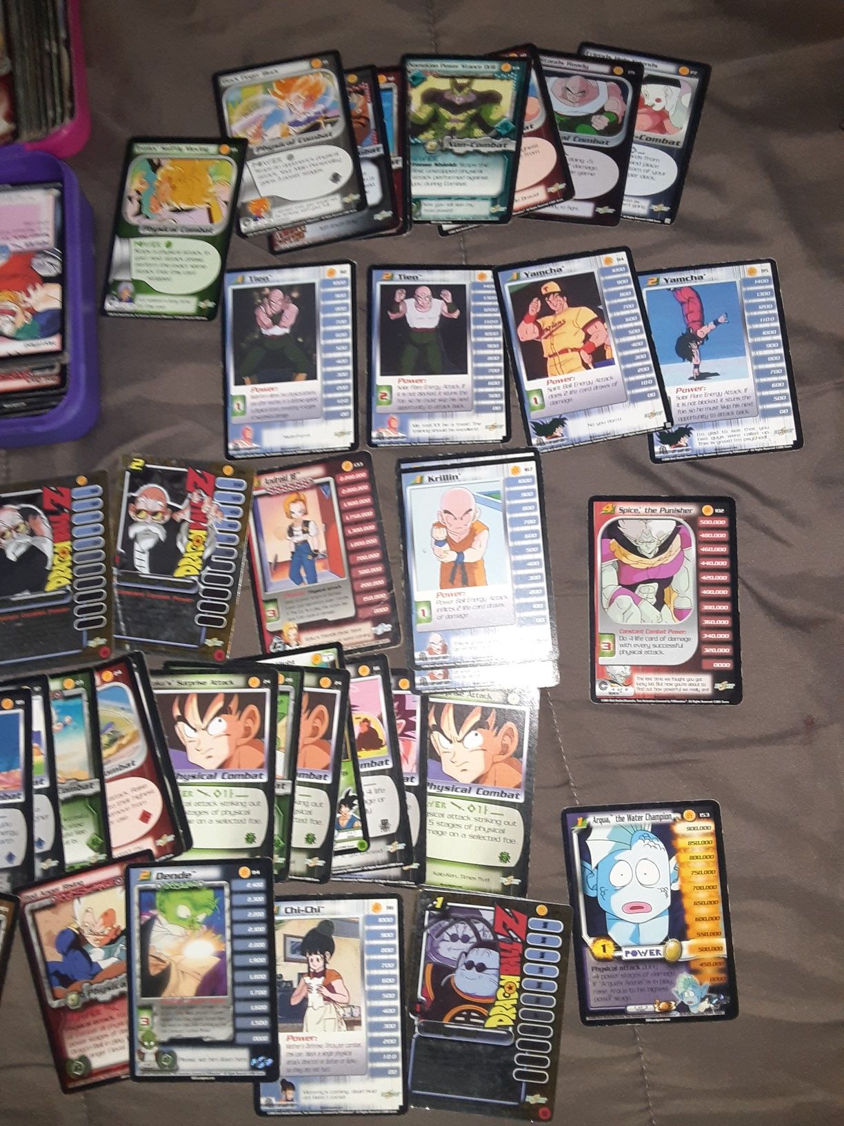 Dragon ball Z TCG older cards 90's-2010