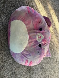 Squishmallow Caeli The Purple & Pink Tie-Dye Cat 24 inch Plush Toy