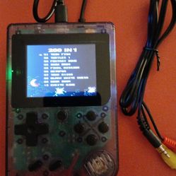 200 IN ONE Handheld Game New With Charger Cord And TV Hookup Cord