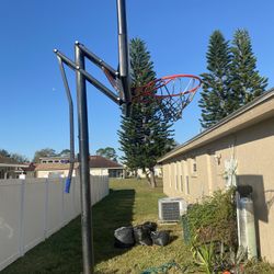 Basketball Hoop Driveway/Street Set Up