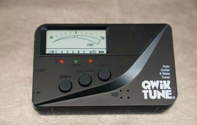 Qwik Tune guitar and bass tuner