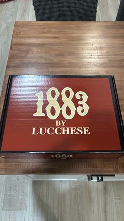 LUCCHESE CLAYTON COWBOY BOOTS 10 EE