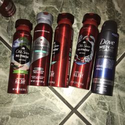 Old Spice Dove Body Spray