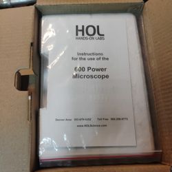 HOLDS  Hands On Lab  Microscope 🔬