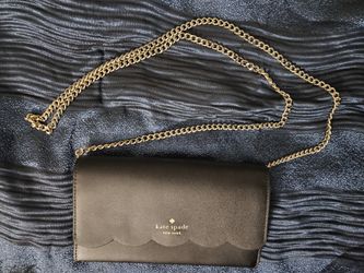Kate Spade Chain Crossbody Black Bag