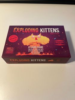 Exploding kittens card game