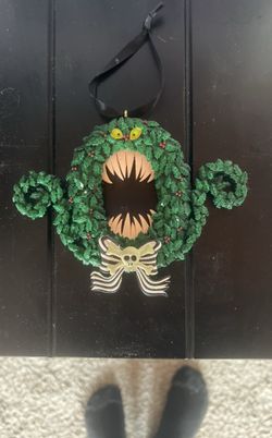 Disney Nightmare Before Christmas Haunted Holiday Wreath Ornament