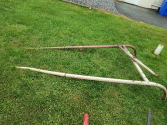Antique horse carriage hitches