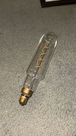 Grand Nostalgic Edison Light Bulb - Oversized T24 Tubular Shape, 4w LED Filament