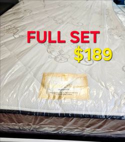 Orthopedic !!! Full Set $189 >> Mattress And Box Spring