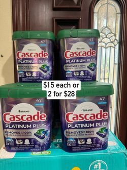 Cascade dishwasher