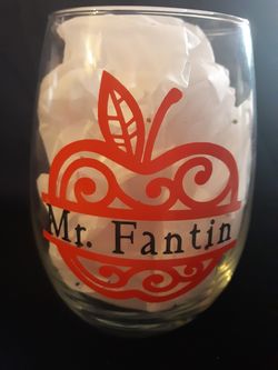 Personalized glass!