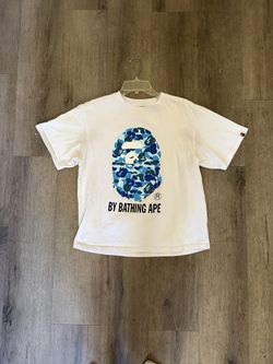 Bape Shirt blue and white