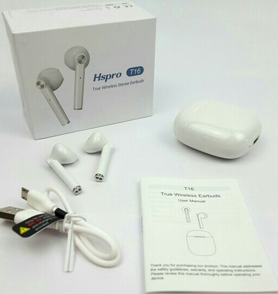 Wireless Earbuds HSPRO Bluetooth 5.0 Earbuds Touch Control in Ear
