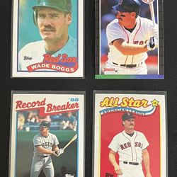 Wade Boggs Baseball Cards