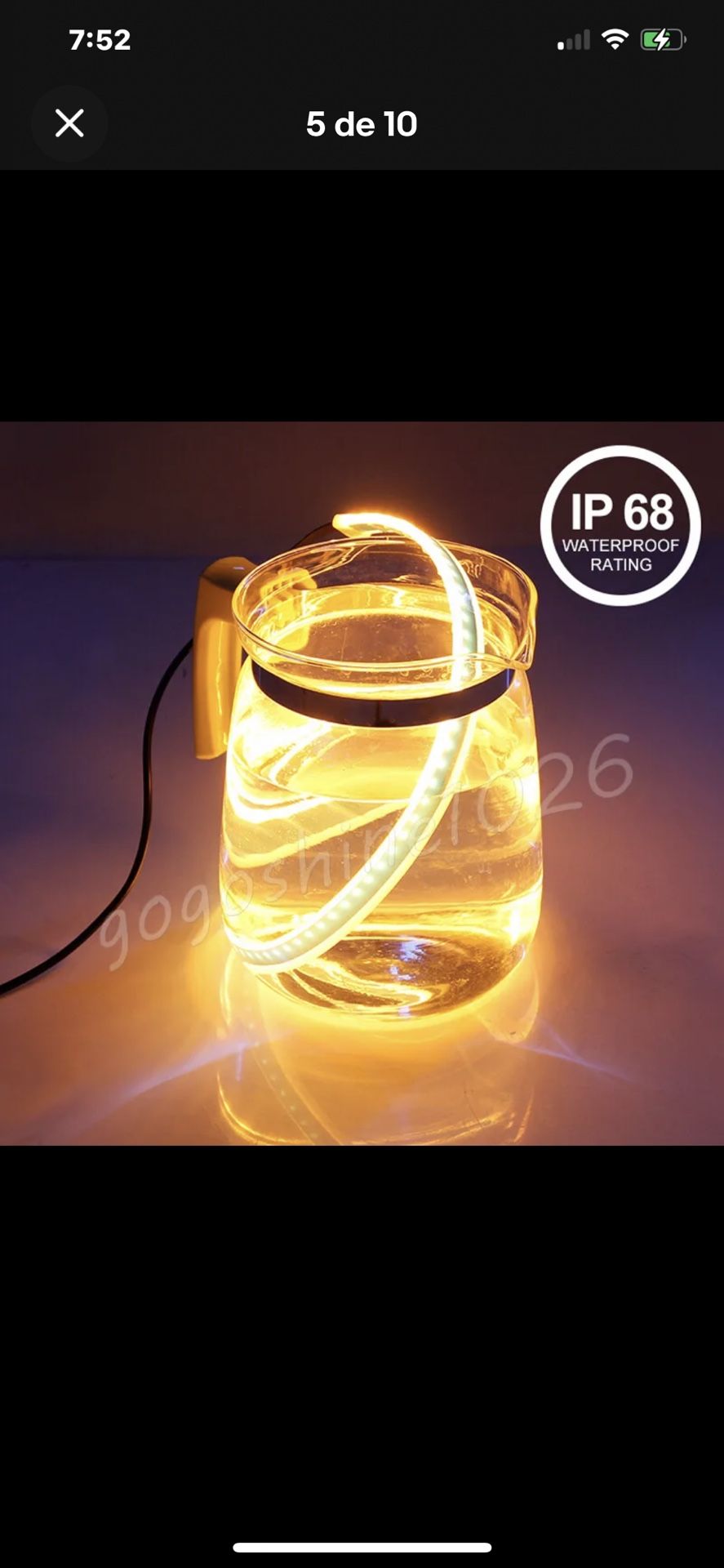 2pcs 45CM Yellow Sequential Turn Signal LED White DRL Headlight Strip Light 12V