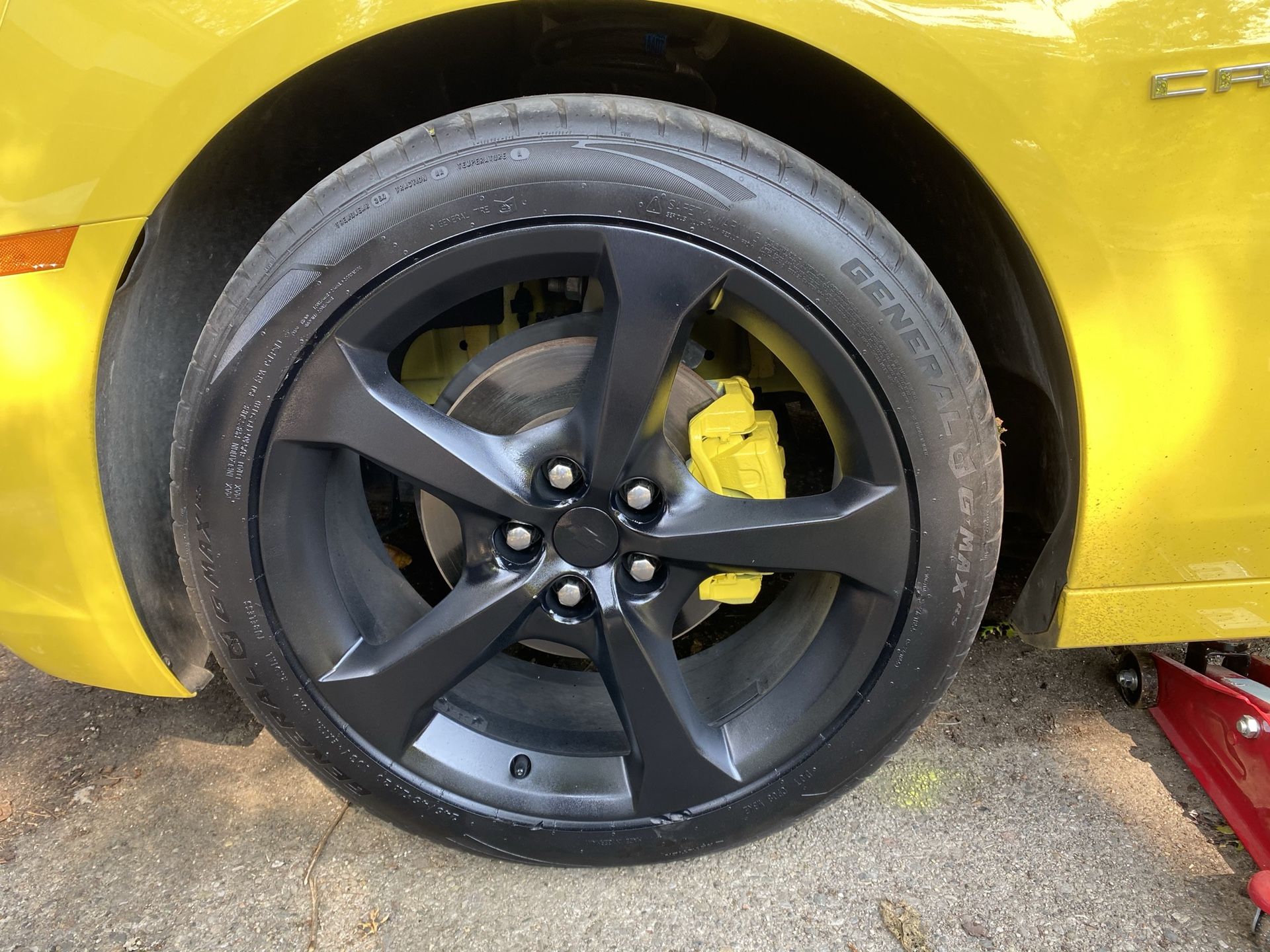 Rims and calipers